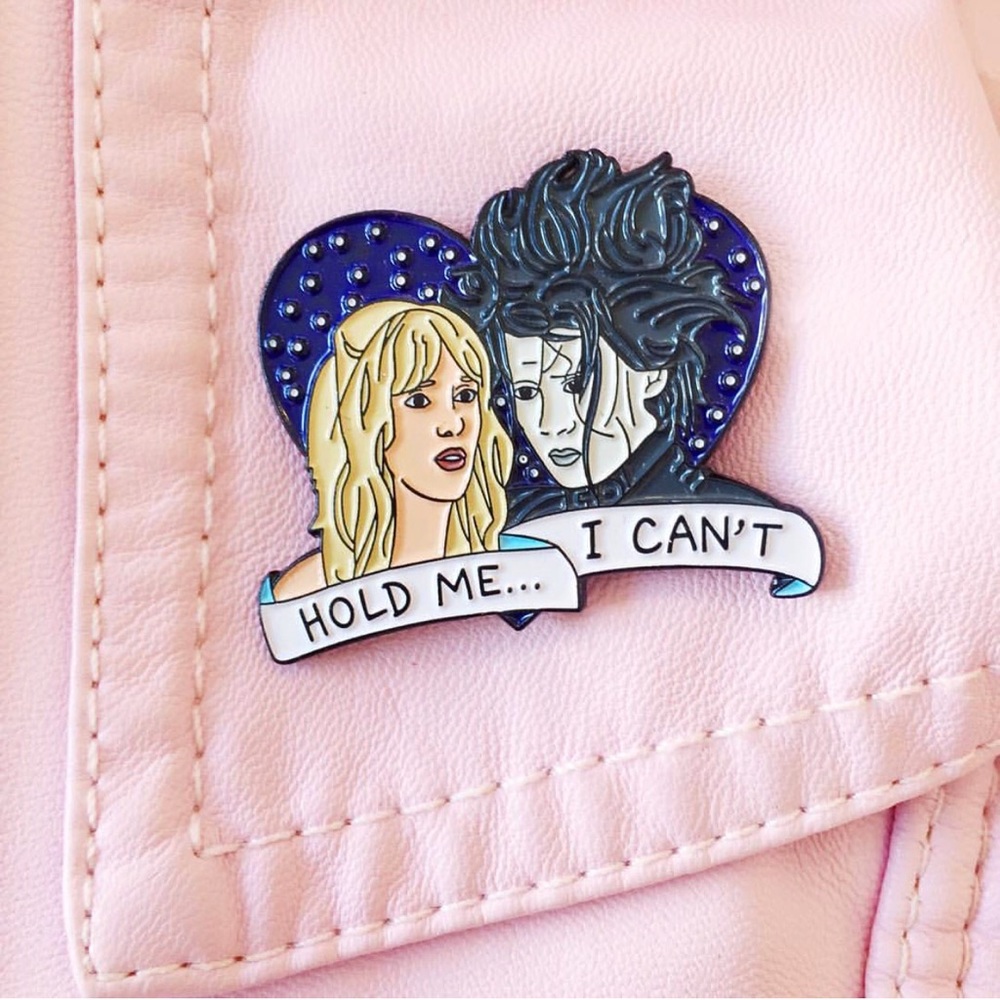 Edward Scissorhands Enamel Pin